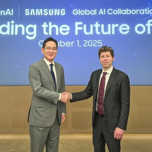 Η Samsung ανακοίνωσε πρόθεση συνεργασίας με την OpenAI για την επιτάχυνση των αναβαθμίσεων στις υποδομές τεχνητής νοημοσύνης παγκοσμίως