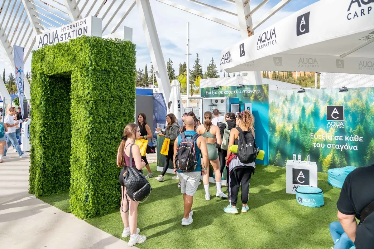AQUA Carpatica: Η καρδιά της ενυδάτωσης στο Be Well Festival