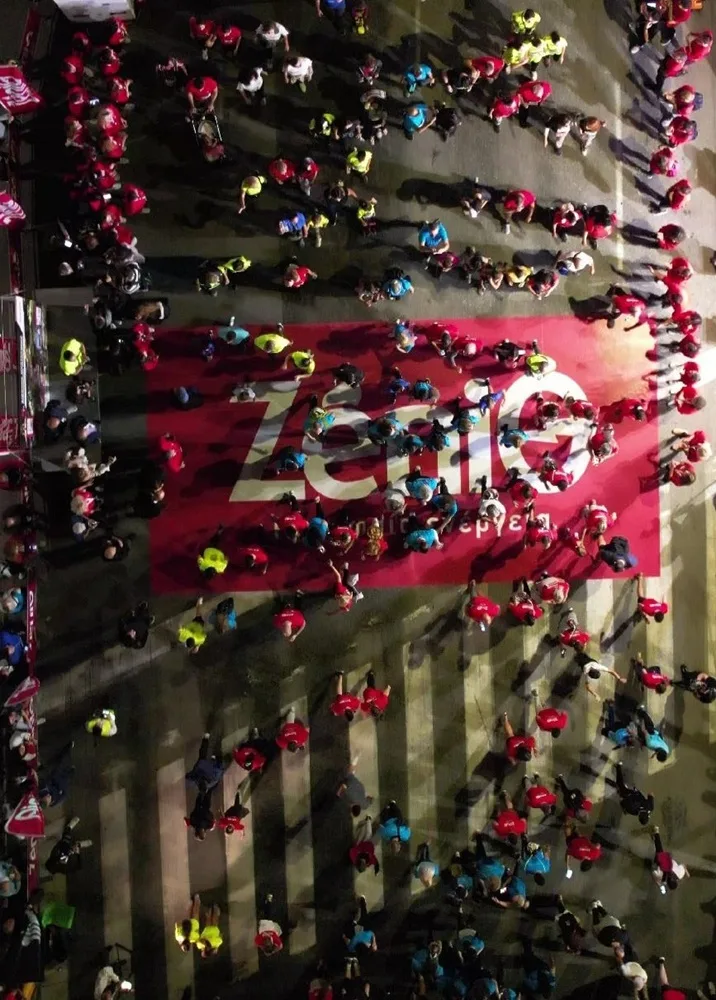Η «ενέργεια» της ZeniΘ στον 13ο Διεθνή Νυχτερινό Ημιμαραθώνιο Θεσσαλονίκης