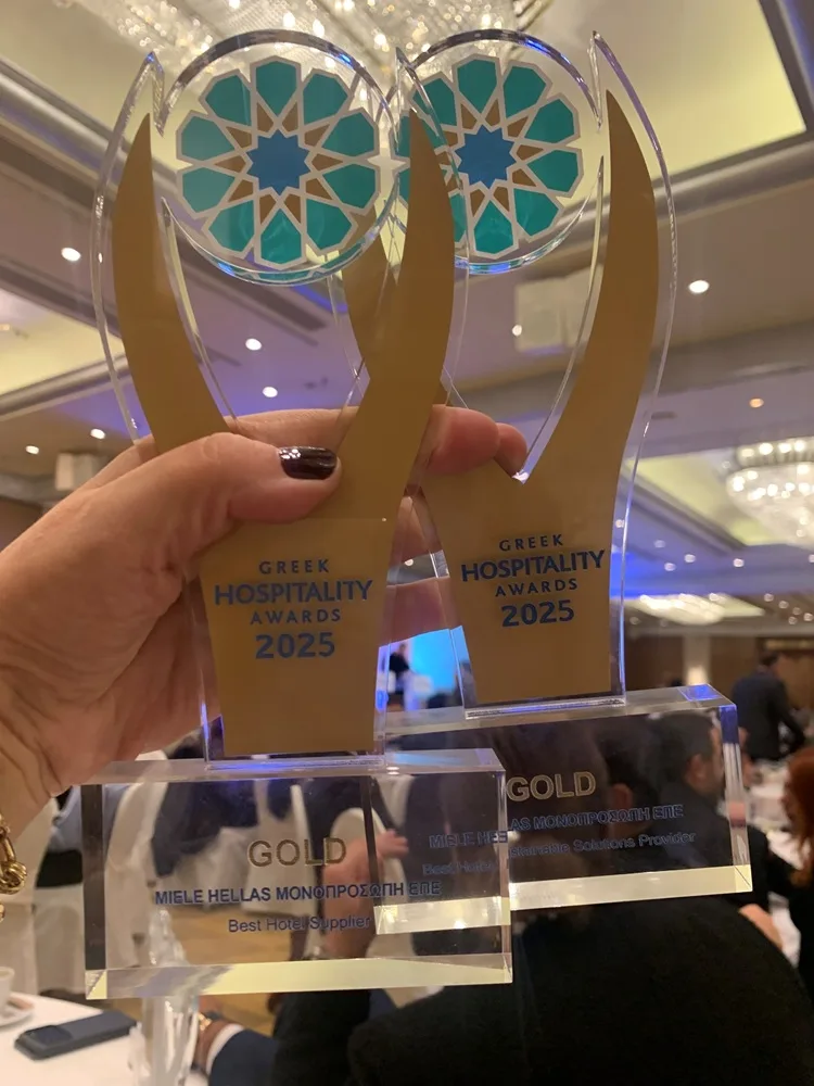 Διπλή Διάκριση για τη Miele Hellas στα Greek Hospitality Awards 2025 Η