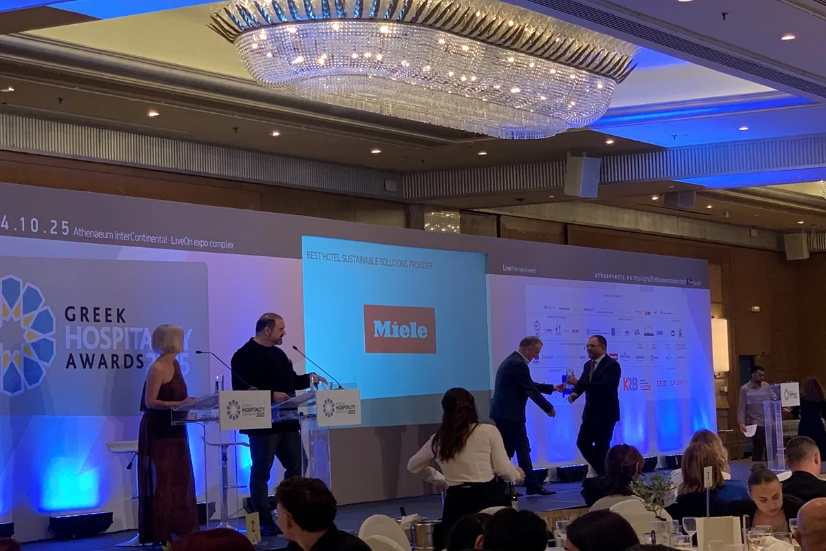 Διπλή Διάκριση για τη Miele Hellas στα Greek Hospitality Awards 2025 Η