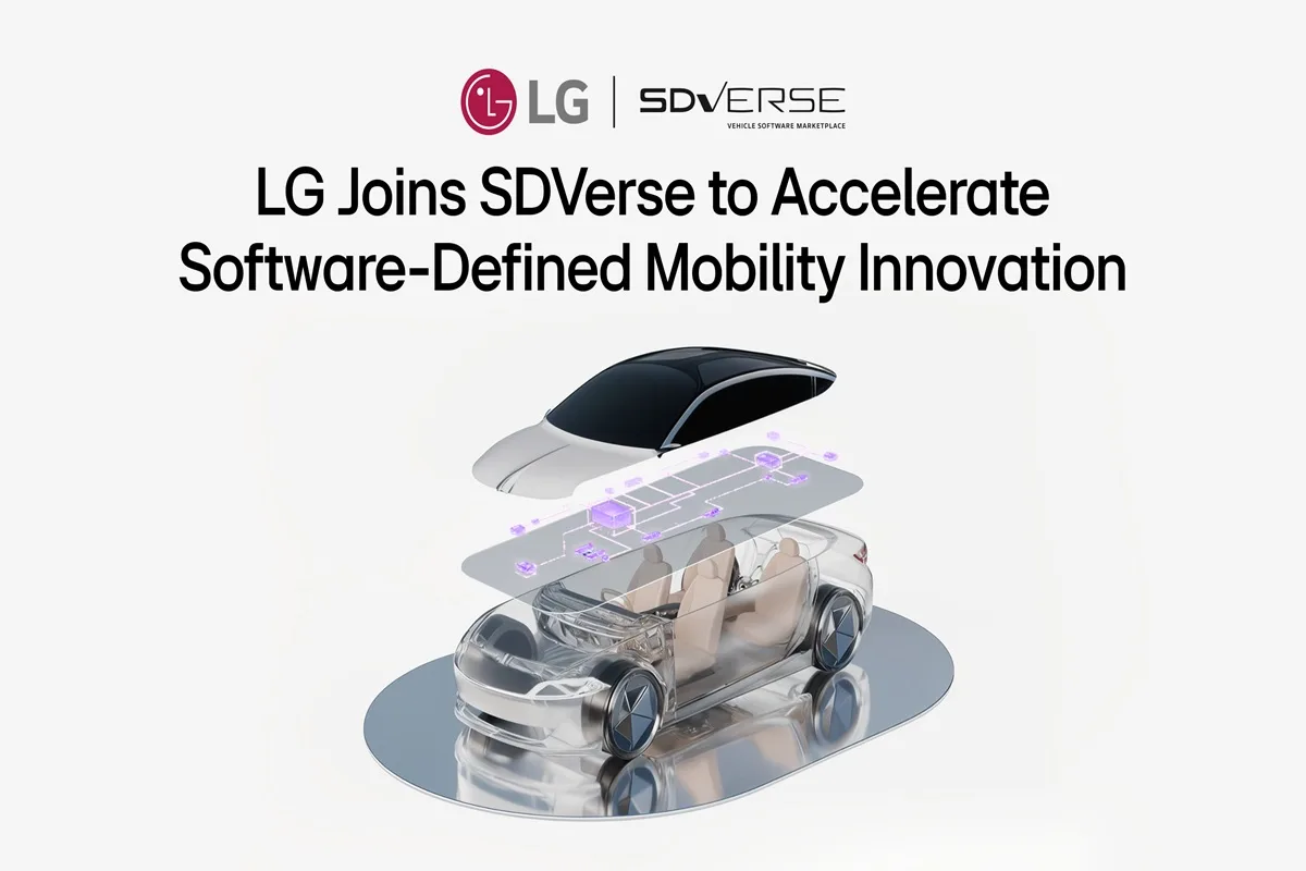 Η LG εντάσσεται στο sdverse για να προωθήσει την καινοτομία στην κινητικότητα που βασίζεται στο software
