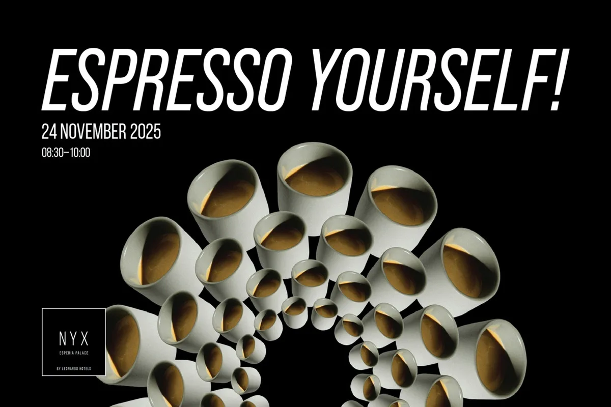 Espresso Yourself: Μια δημιουργική pop-up εμπειρία στο NYX Esperia Palace για την Ημέρα του Espresso