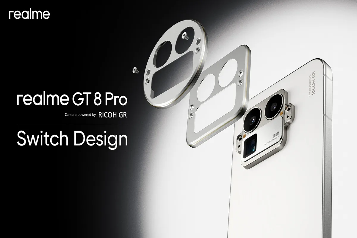 realme GT 8 Pro: Το Πρώτο Smartphone με Εναλλάξιμο Camera Bump στον Κόσμο