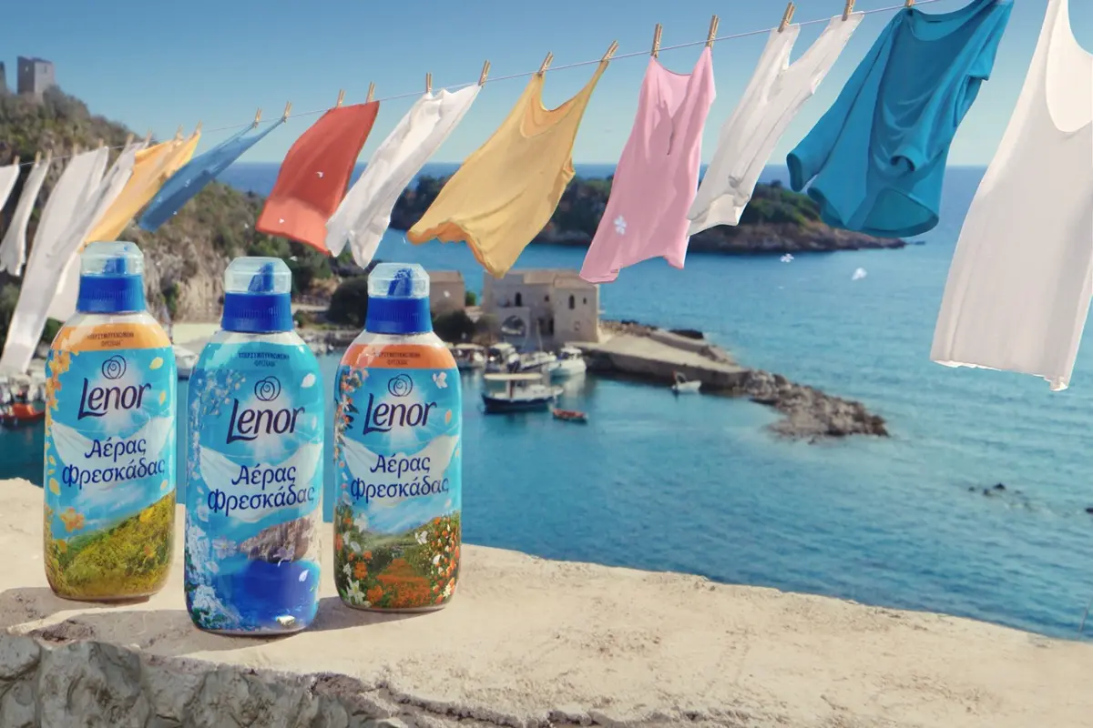 Η Leo Athens Παρουσιάζει τη Νέα Καμπάνια “Lenor Αέρας Φρεσκάδας”: Μια Ιστορία Εμπνευσμένη από την Ελληνική Εξοχή