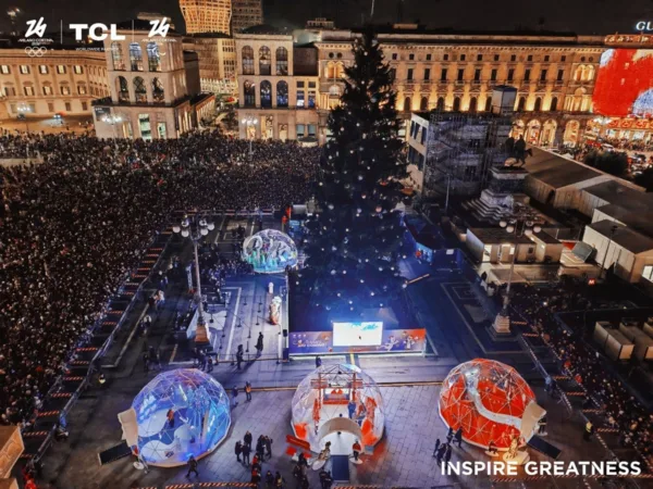 Η TCL παρουσιάζει την Η TCL συνεργάζεται με την Πόλη του Μιλάνου για την έναρξη ενός μήνα γιορτινών εκδηλώσεων, δημιουργώντας ενθουσιασμό για τους Ολυμπιακούς και Παραολυμπιακούς Χειμερινούς Αγώνες Milano Cortina 2026.“Wishes for Greatness” Winter Wonderland με την Τελετή Φωταγώγησης του Χριστουγεννιάτικου Δέντρου στο Μιλάνο