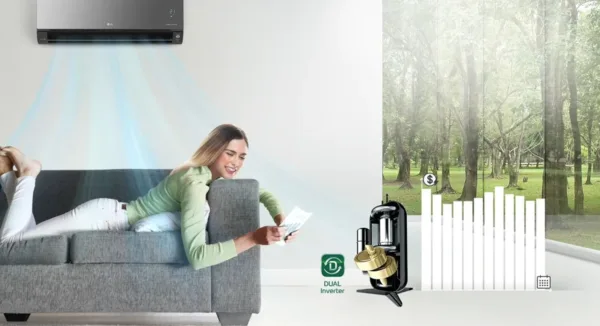 LG AC24BK ARTCOOL: αποδοτική θέρμανση το χειμώνα με έξυπνη εξοικονόμηση ενέργειας