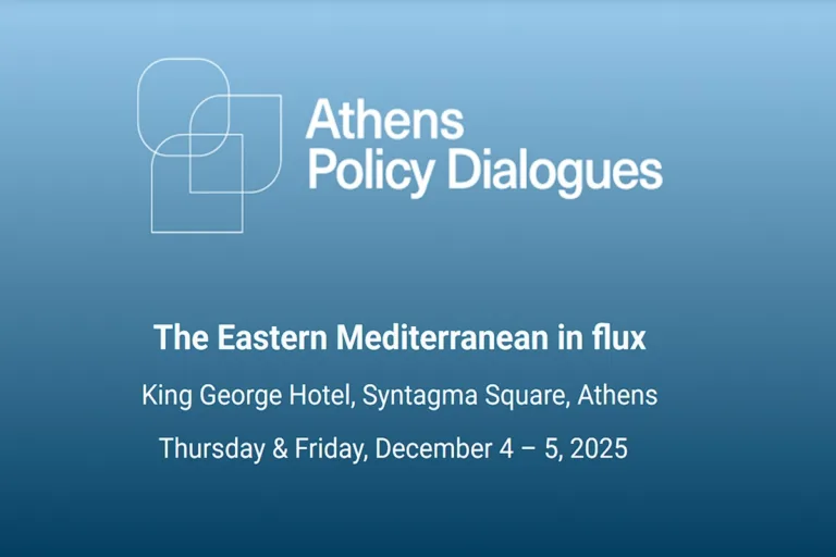 «Αθήνα: Διάλογοι για την Πολιτική» – Η Ανατολική Μεσόγειος αλλάζει, η στρατηγική επανασχεδιάζεται