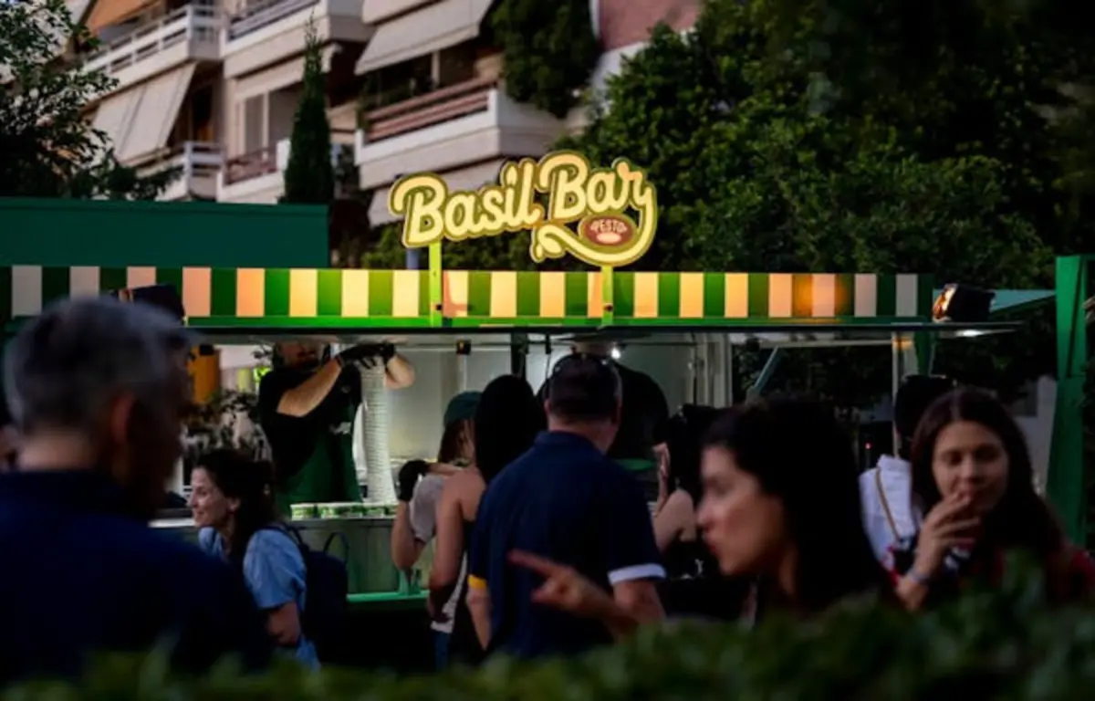 Το Basil Bar by Pesto Barilla φέρνει άρωμα βασιλικού και έναν ιταλικό φθινοπωρινό αέρα στις βόλτες μας σε Θεσσαλονίκη & Αθήνα
