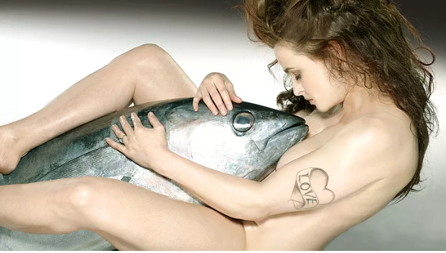 Celebrities Get Naked To Save The Fish