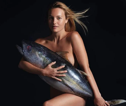Celebrities Get Naked To Save The Fish