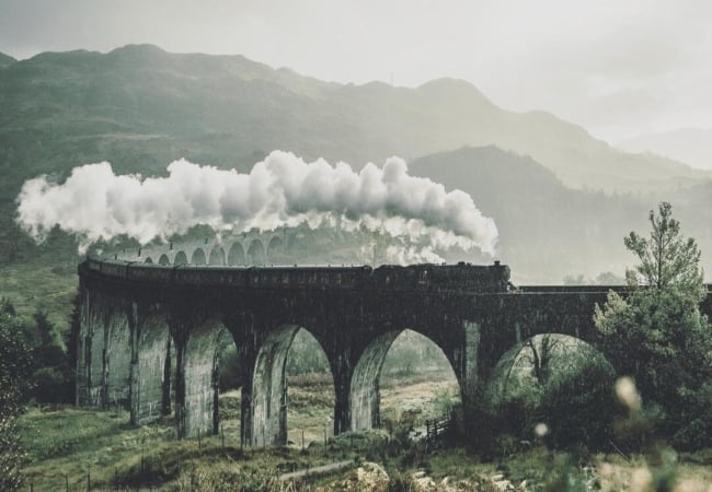 Το ατμοκίνητο τρένο Hogwarts Express