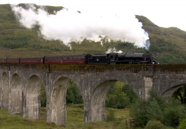 Το ατμοκίνητο τρένο Hogwarts Express