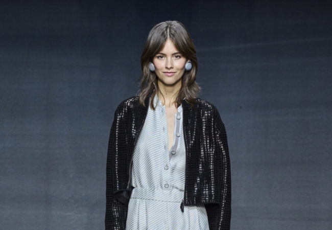 Το κοινό στοιχείο στην πασαρέλα των Prada και Emporio Armani ήταν η ανάλαφρη, σαν πέπλο οργάντζα
