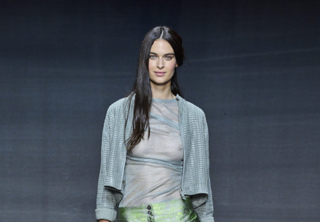 Το κοινό στοιχείο στην πασαρέλα των Prada και Emporio Armani ήταν η ανάλαφρη, σαν πέπλο οργάντζα