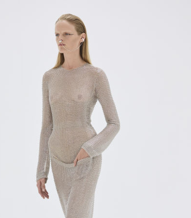 Jean Paul Gaultier Couture F'24: Draping και γεωμετρικές φιγούρες βγαλμένες από ταινία επιστημονικής φαντασίας